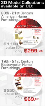 Purchase the Home Furnishing Collections of 3D Models on CD