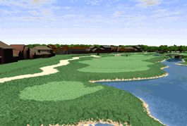 Stonegate Subdivision, Houston TX - 3D Environmental Simulation