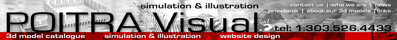POITRA Visual Photo Simulation and Illustration Services include photosimulation, illustration and visualization for engineering, architectural, and commercial purposes.