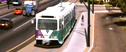 Photosimulation of LRT Alignment Options on Main Street for the 
Valley Connections, Central Phoenix/East Valley MIS