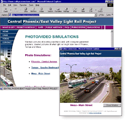 View our simulations of Valley Connections LRT