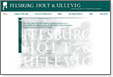 POITRA Visual Website Design, Graphic Design and Presentation Design Services - Felsburg Holt & Ullevig Engineering, Denver Colorado, Company Website
