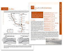South I-25 EIS Graphic Design by POITRA Visual