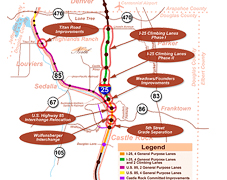 South I-25 EIS Graphic Design by POITRA Visual