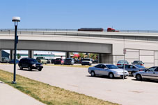 Ground View Photosimulations of the proposed I-25 Broadway access ramps