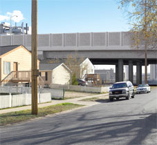 POITRA Visual ground simulation of I-70 SDEIS Alternative.