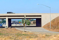 Aerial Photosimulation of proposed De La Cruz Blvd and US101 Interchange (simulation)