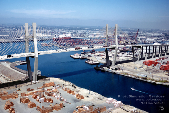 Photo Simulations of Proposed signature bridges.