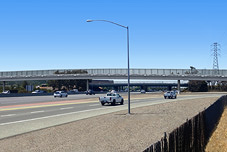 Ground view Photo-simulations of the existing US101 and Holly Street Interchange