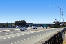 Ground view Photo-simulations of the existing US101 and Holly Street Interchange