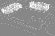 Ground view Photosimulations of the proposed I-25 Broadway access ramps