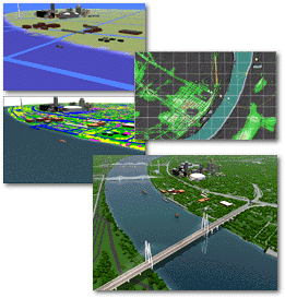 Mississippi River Crossing WCS Environment Simulation