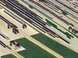 A Detail View of a Storage Yard