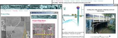 136th Avenue at I-25 Interchange Project Website - POITRA Visual Website Design, Graphic Design and Presentation Design Services