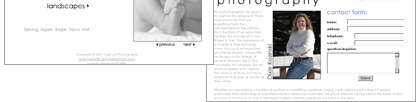 POITRA Visual Website Design, Graphic Design and Presentation Design Services - Capture Photography, Business Website, Denver Colorado