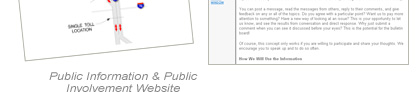 Value Express Lanes Feasibility Study - Colorado Department of Transportation Project Website - POITRA Visual Website Design, Graphic Design and Presentation Design Services